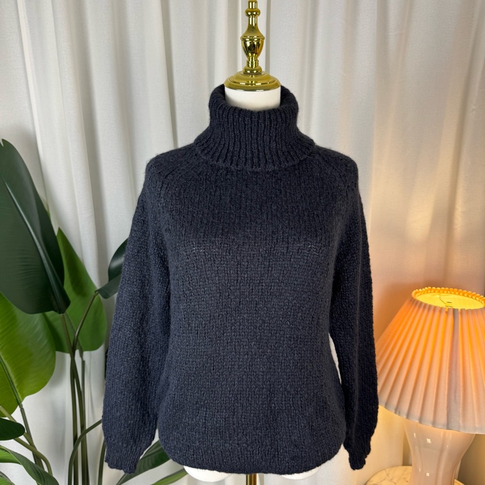 Maison Martin Margiela Alpaca Wool Chunky Turtleneck Sweater Size L